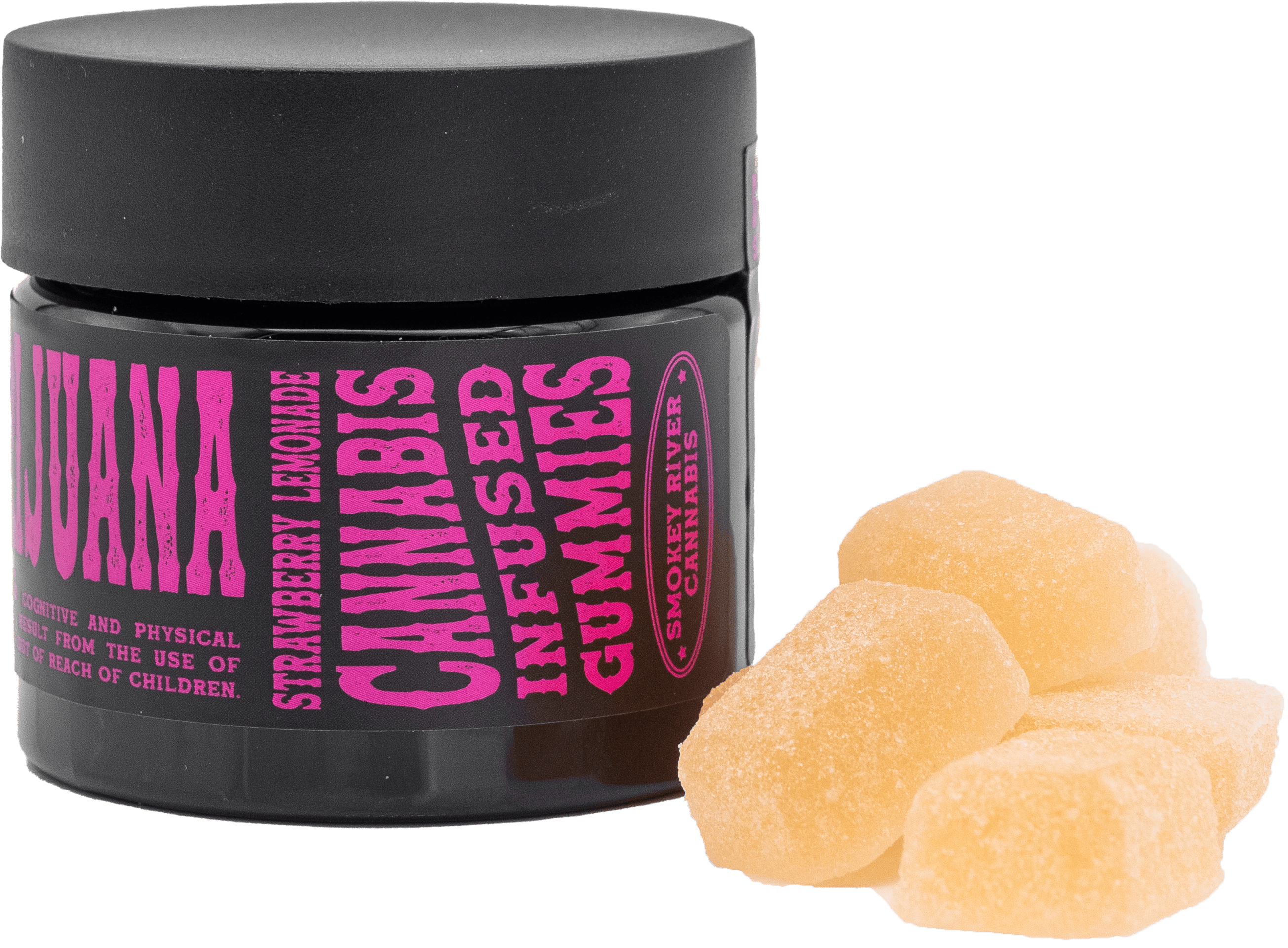 STRAWBERRY LEMONADE CANNABIS INFUSED GUMMIES_1000MG